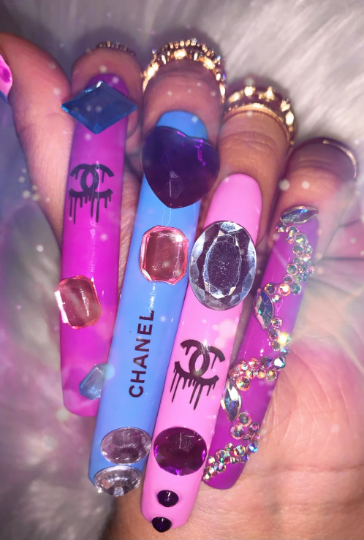 Made To Order Freestyle Extendo Empress Curve Press On Nails