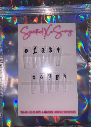 Press On Nail Sizing Kit
